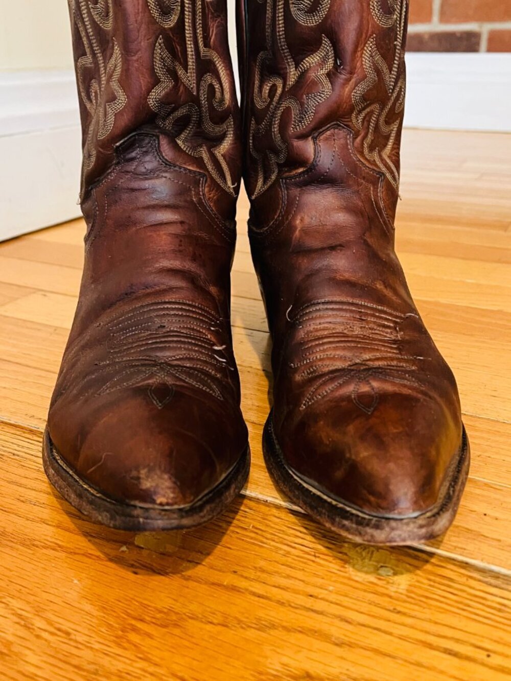 Vintage Women's JUSTIN Cowboy Boots Size 9.5 B - Picture 13 of 16